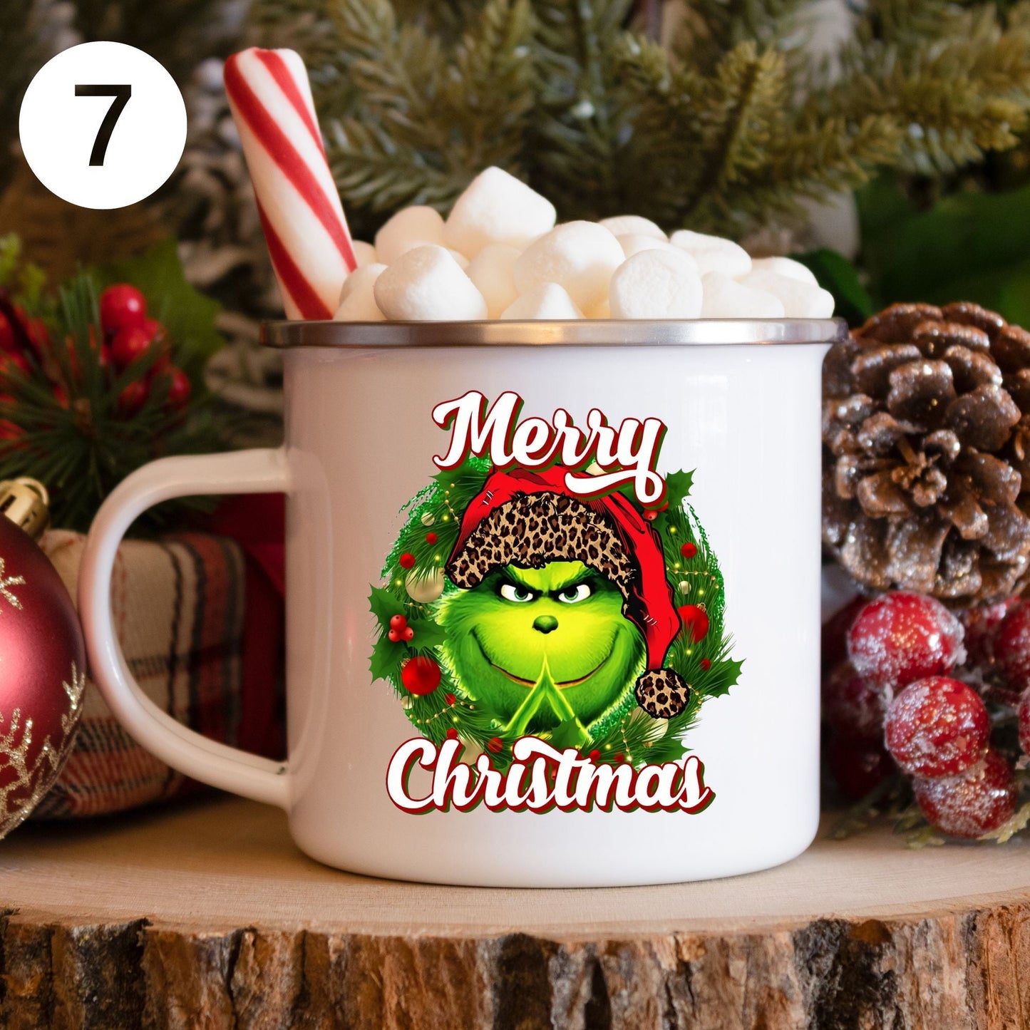 Merry Grinchmas - UV DTF Decals- 12 Designs