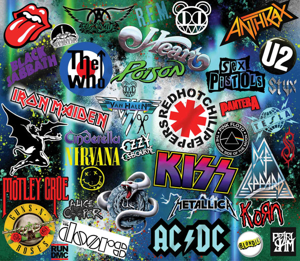 80s Band Groupie - Adhesive Vinyl Wrap