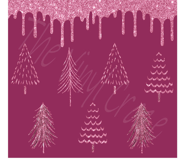 Pinkmas Christmas Collection - Adhesive Vinyl Wrap - 15 Design Options