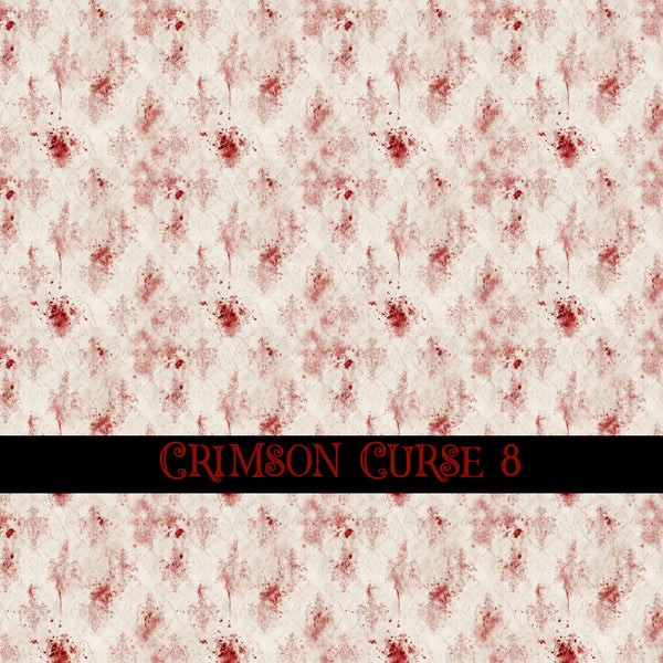 Crimson Curse Vinyl collection- 12x12 vinyl sheets-14 designs available