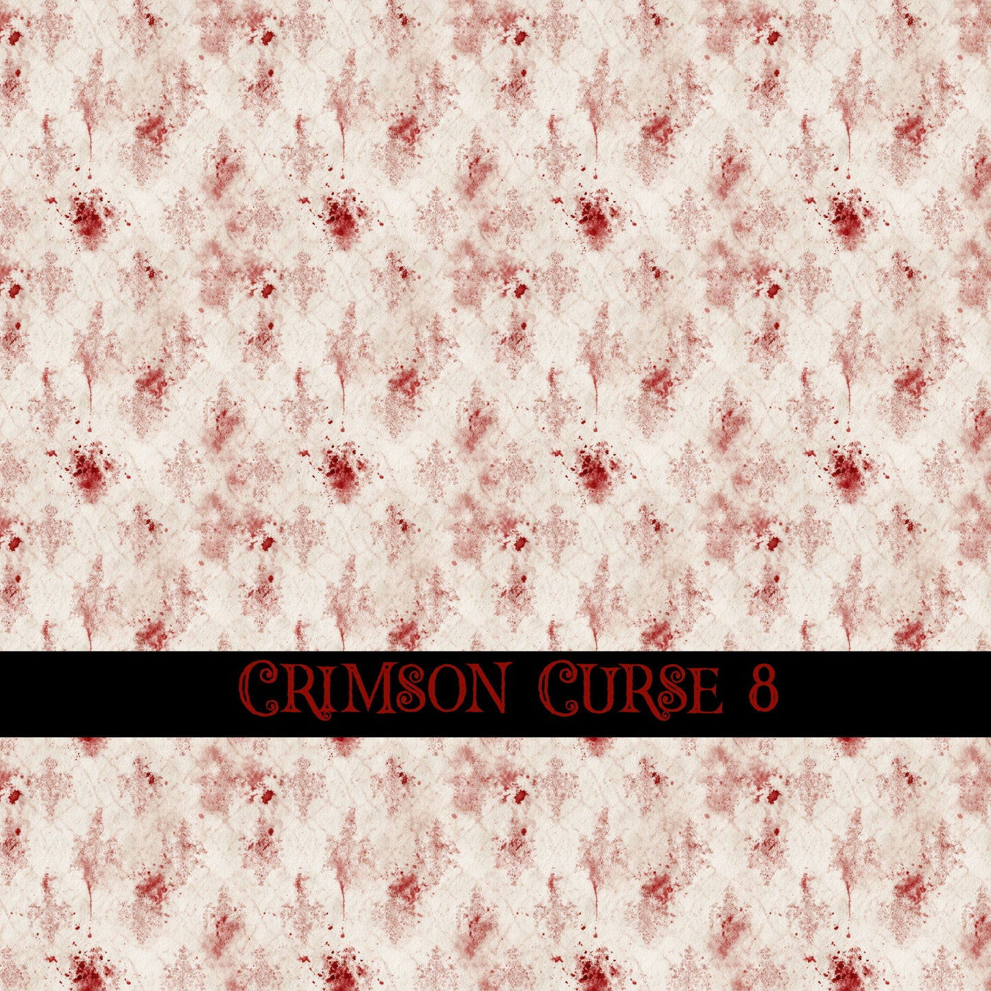 Crimson Curse Vinyl collection- 12x12 vinyl sheets-14 designs available