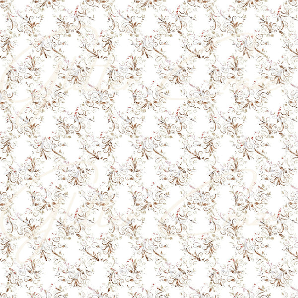 Christmas Cocoa Prints - Adhesive Vinyl Wrap and 12x12 sheet
