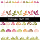 Secret Garden Element UV DTF Decal sheets 12 Sheet Designs to choose from