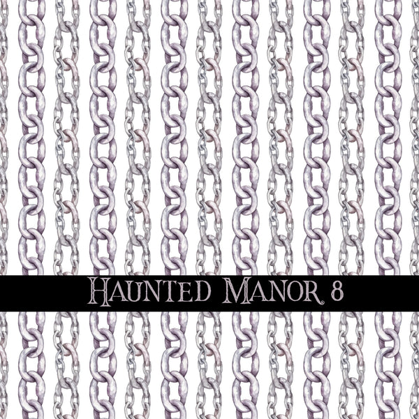 Haunted Manor Vinyl collection- 12x12 vinyl sheets-16 designs available