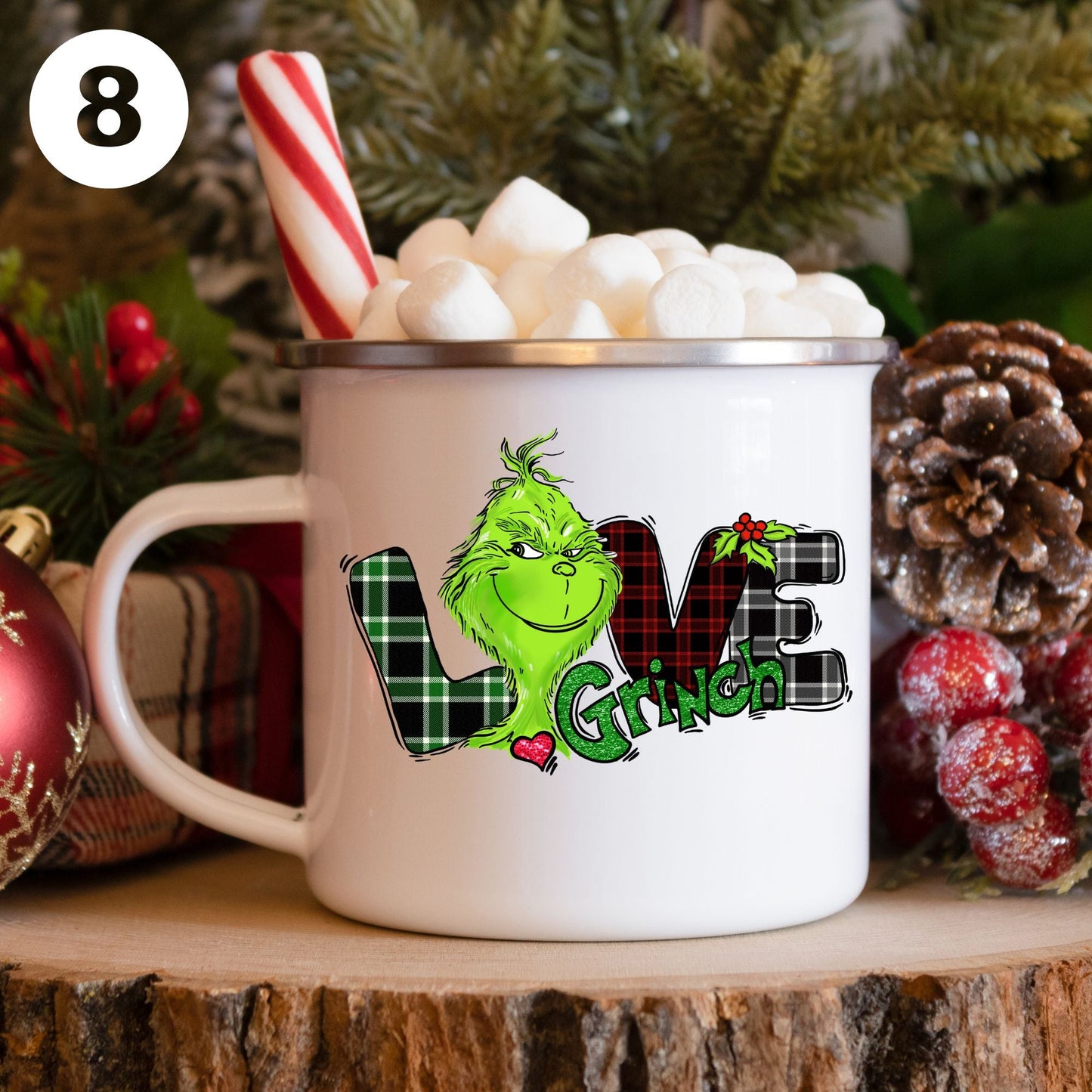 Merry Grinchmas - UV DTF Decals- 12 Designs