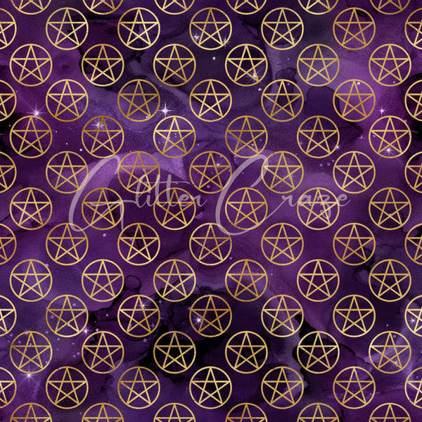 Bewitched - Adhesive Vinyl 12x12 sheets - 20 prints
