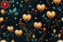 Queen of Hearts Collection - Adhesive Vinyl 12x12 Sheets - 20 Design Options