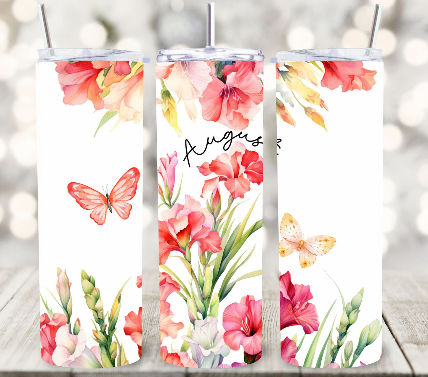 The Year in Flowers - Adhesive Vinyl Wraps - 12 Design Options