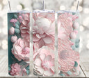 3D Flowers and roses - Adhesive Vinyl Wrap - 14 Designs