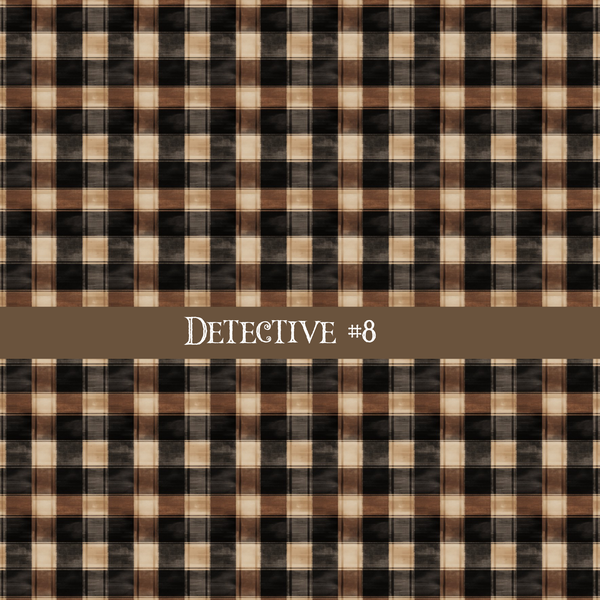Detective - vinyl sheets 10 (Patterns to choose from)