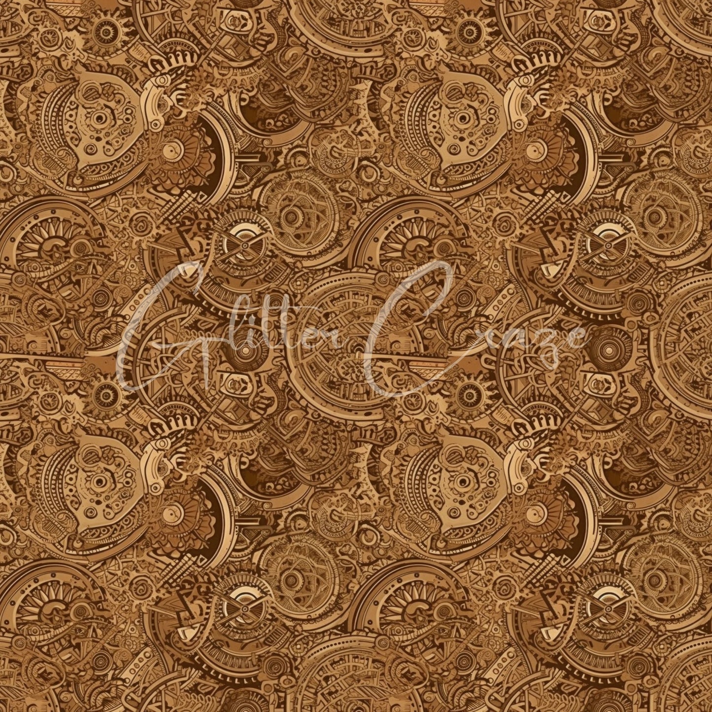 Steampunk Volume 1 12x12 Vinyl sheets- 33 Prints