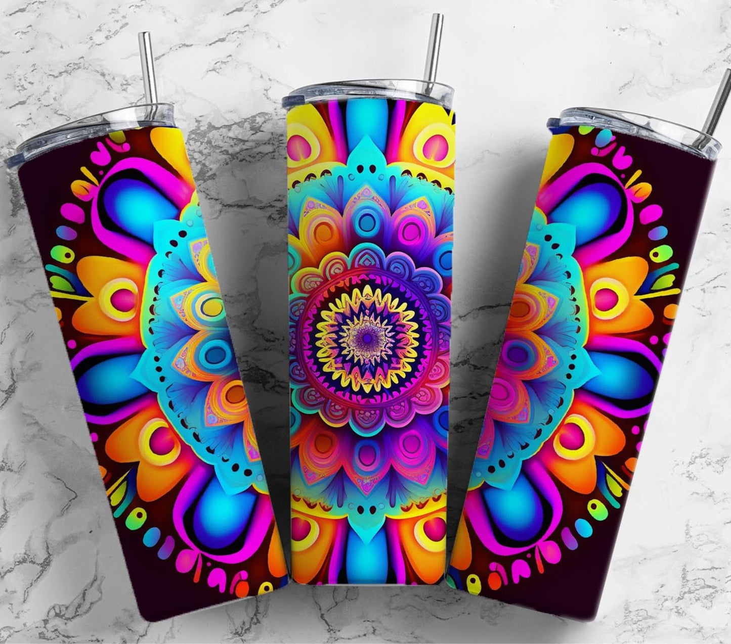 Mandala - Adhesive Vinyl Wraps - 6 Design Options