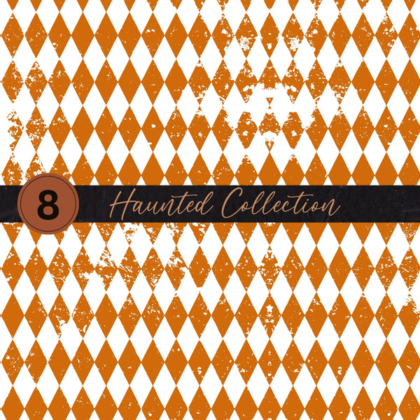 Haunted Vinyl collection- 12x12 vinyl sheets-9 designs available