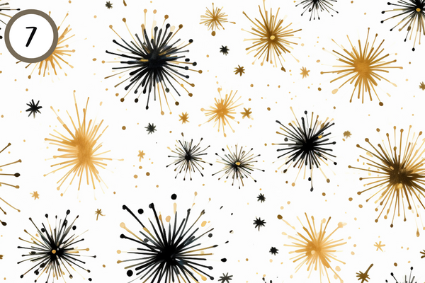 New Years Collection - Adhesive Vinyl 12x12 Sheets - 12 Design Options