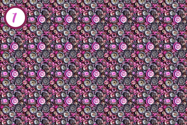 Pink Steampunk - Adhesive Vinyl 12x12 Sheets - 10 Design Options