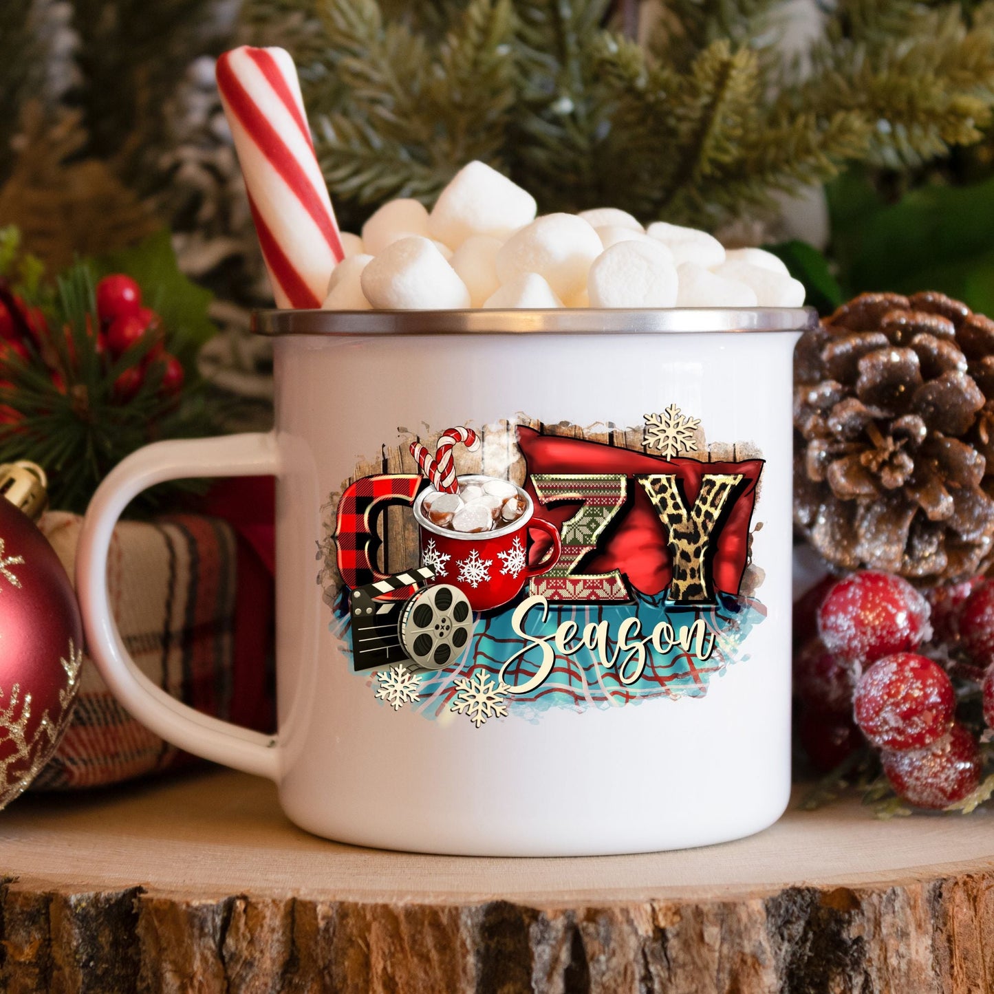 Hot Cocoa - UV DTF Decals- 10 Designs 2 sizes