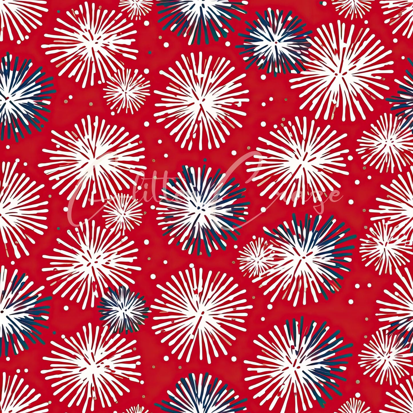 Fireworks - Adhesive Vinyl Wrap 12x12 sheets - 10 Design Options