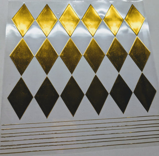 #95 Metallic Argyle available in Rose Gold and Gold