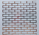 #96 Metallic Brick available in Rose Gold and Gold