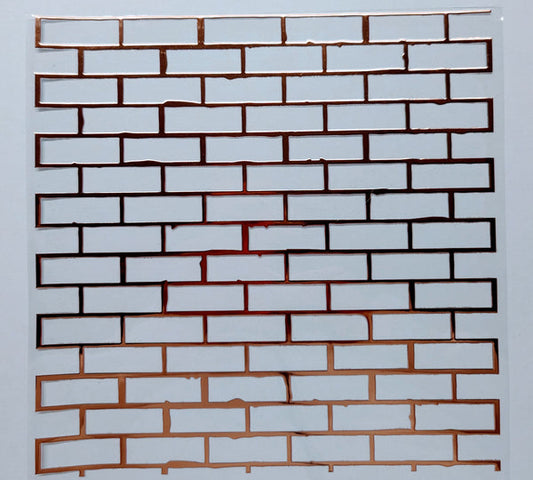 #96 Metallic Brick available in Rose Gold and Gold