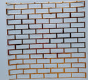 #96 Metallic Brick available in Rose Gold and Gold