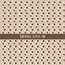Mocha Love- vinyl sheets 20 (Patterns to choose from)