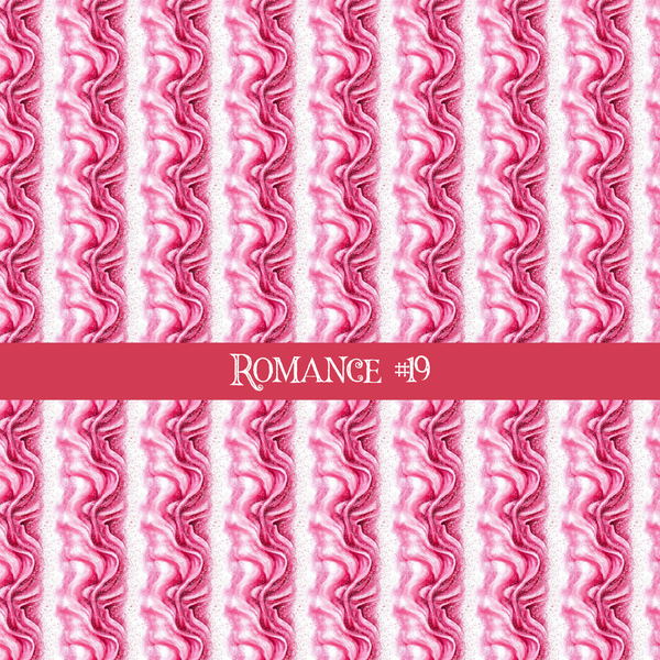 Romance - vinyl sheets 20 (Patterns to choose from)