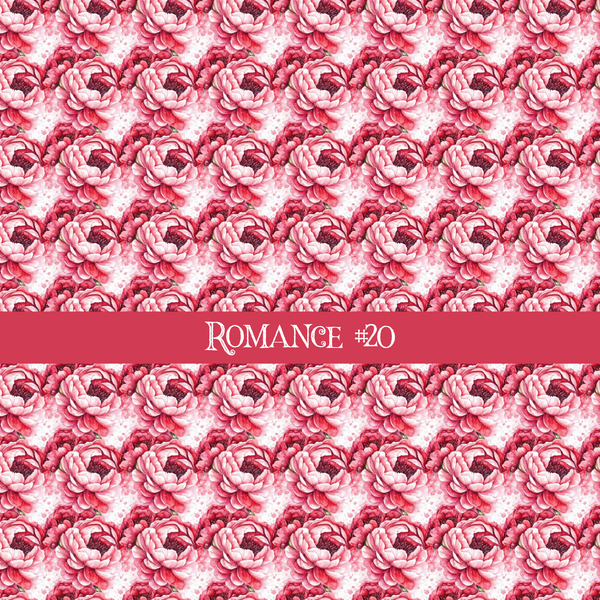Romance - vinyl sheets 20 (Patterns to choose from)