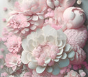 3D Flowers and roses - Adhesive Vinyl Wrap - 14 Designs