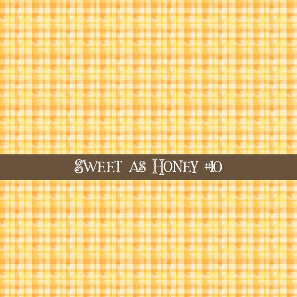Sweet as Honey - vinyl sheets 10 (Patterns to choose from)