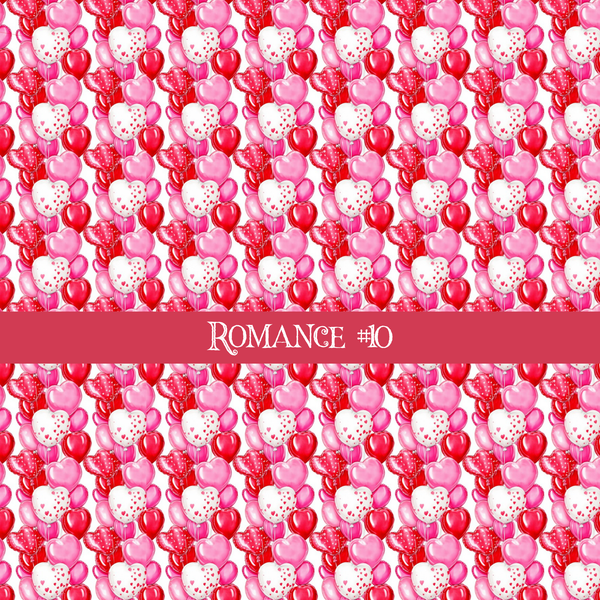 Romance - vinyl sheets 20 (Patterns to choose from)