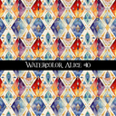 Watercolor Alice - vinyl sheets 10 (Patterns to choose from)