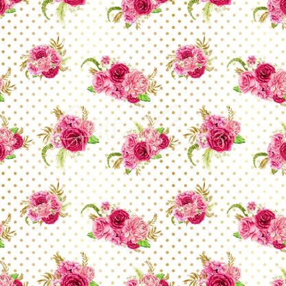 All the Roses - Adhesive Vinyl 12x12 Sheets - 14 Design Options