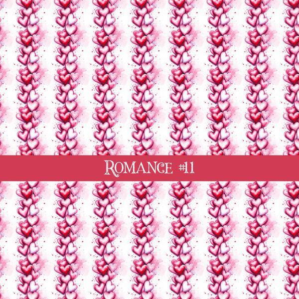 Romance - vinyl sheets 20 (Patterns to choose from)