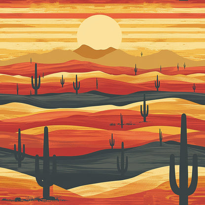 Desert Sunset - 12 Design options - - Adhesive Vinyl Wrap and 12x12 Sheets