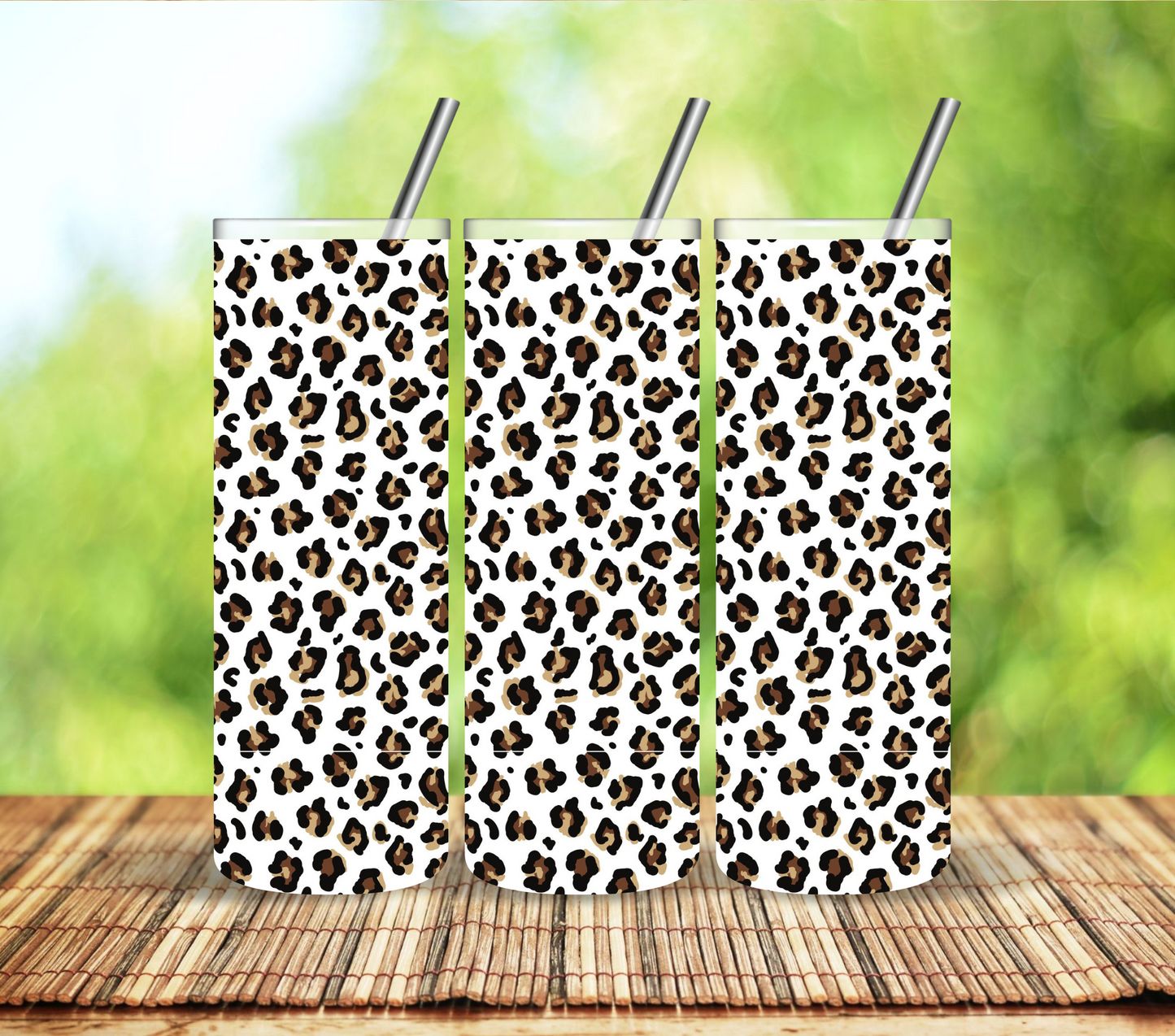 Animal Print UV DTF tumbler  Wraps- 12 Designs