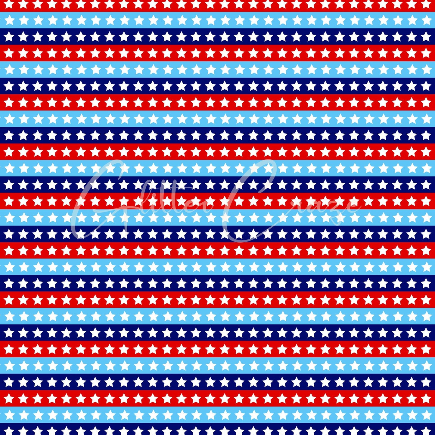 4th of July - Adhesive Vinyl 12x12 sheets - 30 patterns