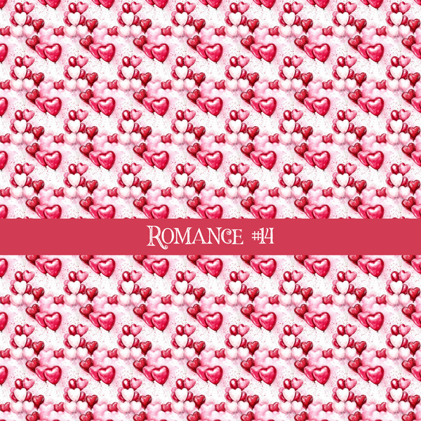 Romance - vinyl sheets 20 (Patterns to choose from)