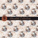 Haunted Vinyl collection- 12x12 vinyl sheets-9 designs available