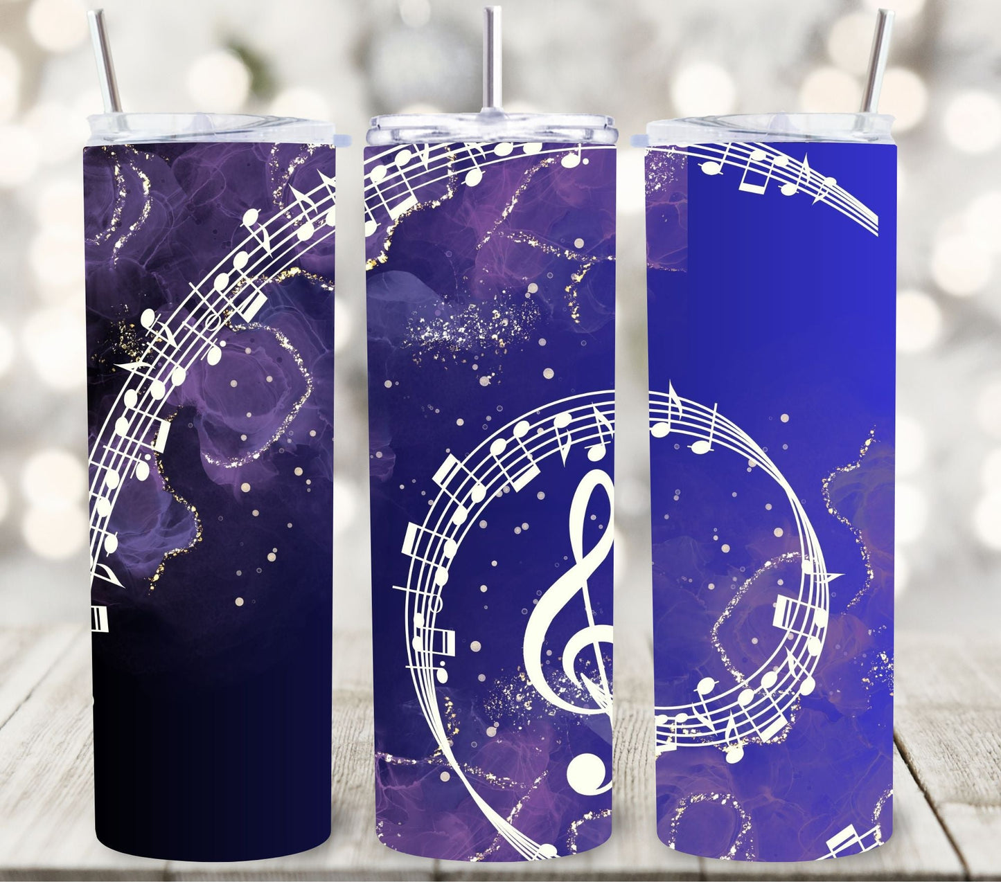 Music Notes - Adhesive Vinyl Wrap - 10 designs