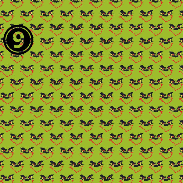 The Grinch Collection #1 - Adhesive Vinyl Sheets - 14 Prints
