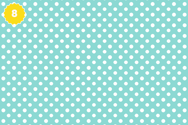 Vibrant Spring Polka Dots - Adhesive Vinyl 12x12 Sheets - 10 Design Options