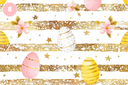 Pink and Gold Easter - Adhesive Vinyl 12x12 Sheets - 12 Design Options
