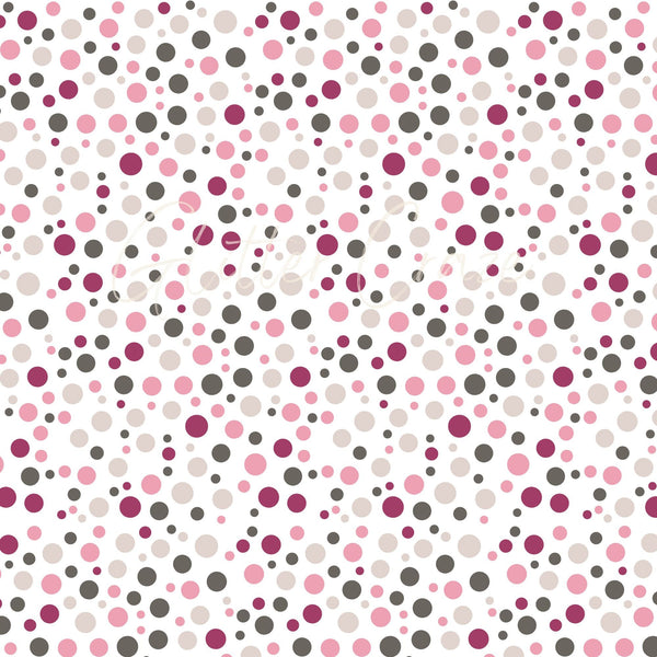 Spring Watercolor Collection  - Adhesive Vinyl 12x12 Sheets -9 Design Options
