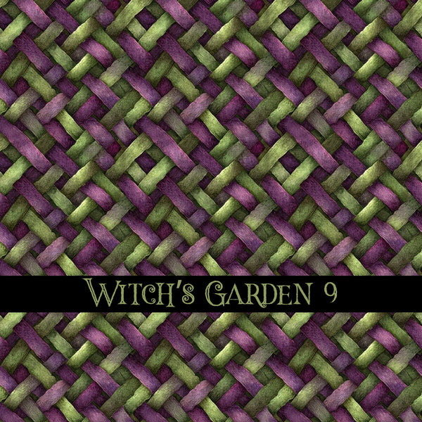 Witch's Garden Vinyl collection- 12x12 vinyl sheets-10 designs available