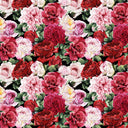A Bed Of Red Flowers - Adhesive Vinyl Sheets