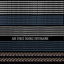 Air Force Doodle Patchwork Set