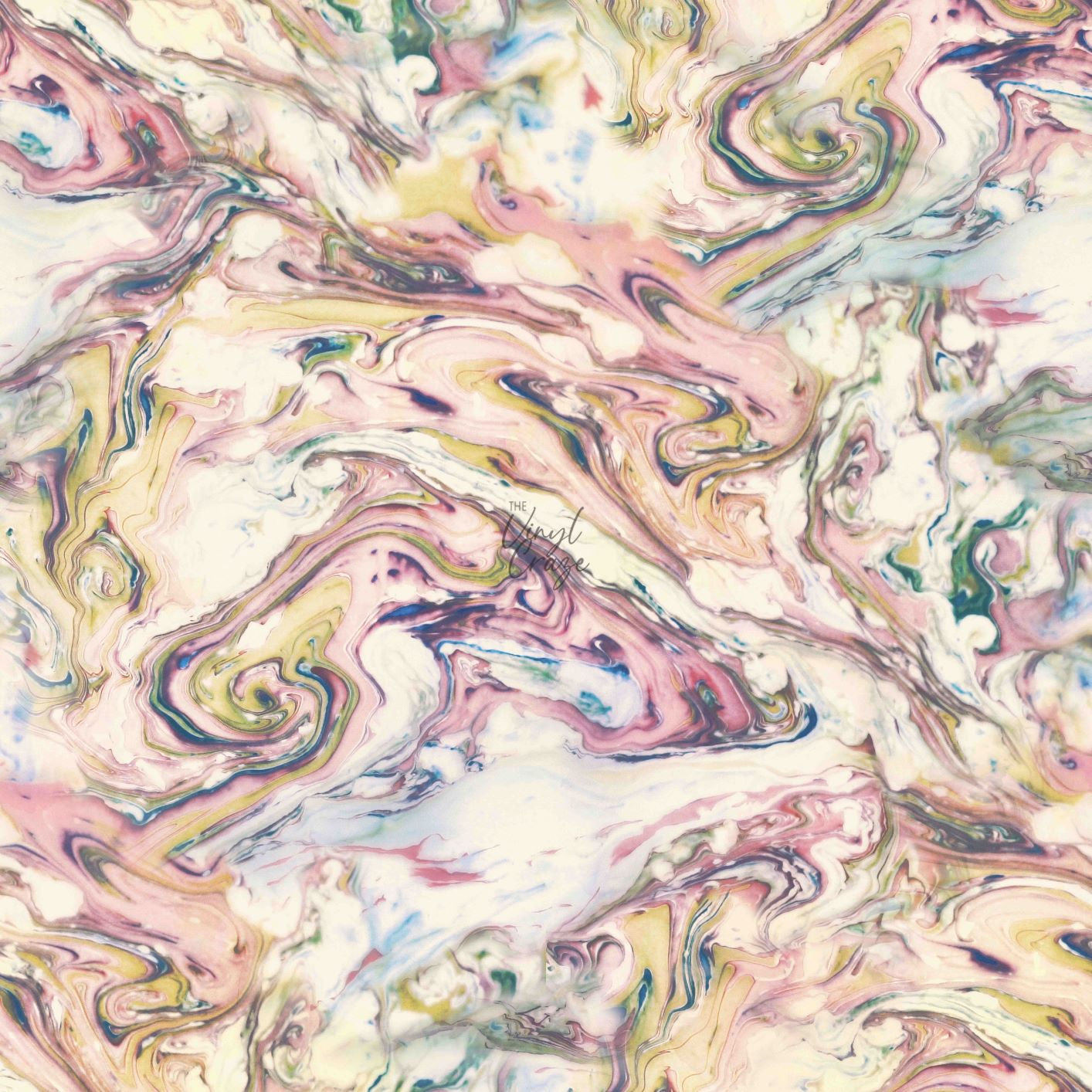 Alcohol Ink Marble - Adhesive Vinyl Sheets