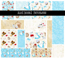 Alice UV DTF Doodle Patchwork Set