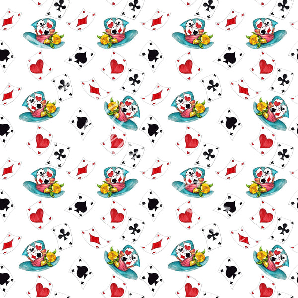 Alice in the W - Adhesive Vinyl Sheets - 10 Design Options